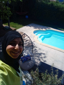 Photo de galerie - Nettoyage de jardin et piscine chez un particulier à la Valentine.