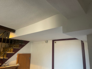 Photo de galerie - Réalisation coffre + joints et peinture 