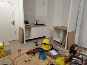 Photo de galerie - Installation d'une cuisine équipées 