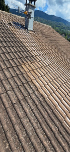 Photo de galerie - Traitement toiture 