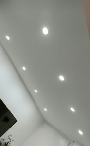 Photo de galerie - Pose led plafond 