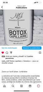 Photo de galerie - Botox capillaire 