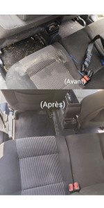Photo de galerie - Nettoyage intérieur voiture 