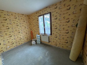 Photo de galerie - Chambre avant transformation en salle d’eau 