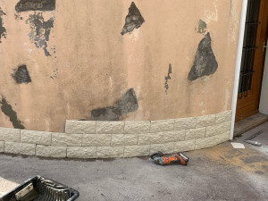 Photo de galerie - Murs on coure de parment 