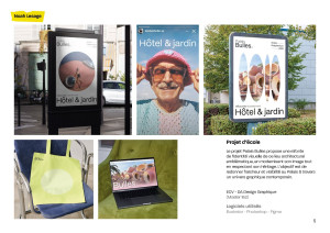 Photo de galerie - Création d'une direction artistique pour le palais bulles, ainsi qu'un site web