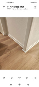 Photo de galerie - Pose parquet 