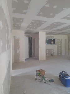 Photo de galerie - Faux plafond.dublage. cloisons 