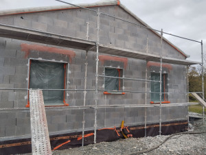 Photo de galerie - Préparation+ Échafaudage pignon