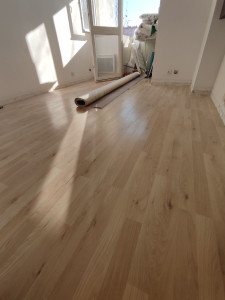 Photo de galerie - Pose de parquet - Revêtement de sol