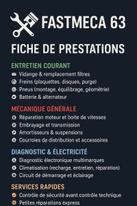 Photo de galerie - Tout types de prestations 