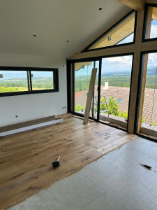 Photo de galerie - Pose de parquet - Revêtement de sol