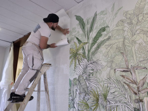 Photo de galerie - Peinture - Tapisserie