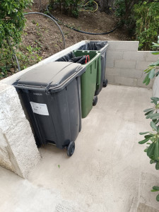 Photo de galerie - Création local poubelle 