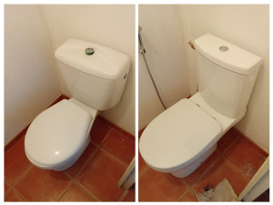 Photo de galerie - Remplacement pack WC