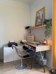 Photo de galerie - Création de meublé en bois (ici un bureau) 