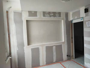 Photo de galerie - Finition d'enduit en 3 passe 
