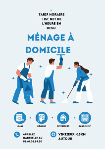 Photo de galerie - Je vous propose mes services de nettoyage dans votre maison, gîte, bureau, cabinet..