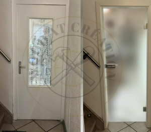 Photo de galerie - Porte vitrée