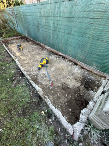 Photo de galerie - Démolition dalle légère après