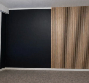 Photo de galerie - Peinture + panneaux décoratif 