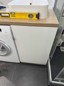 Photo de galerie - Fabrication d’un meuble sur mesure 