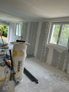 Photo de galerie - Enduit mur plafond 