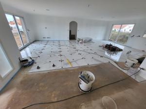 Photo de galerie - Carrelage imitation marbre 60x120