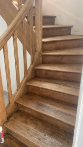 Photo de galerie - Escalier poncer complet