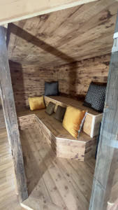 Photo de galerie - Création de sauna de A à Z.