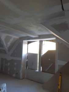 Photo de galerie - Plâtrerie - Murs - Plafonds