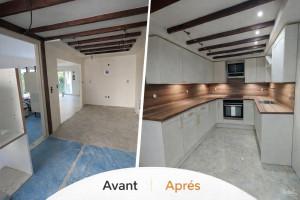 Photo de galerie - Rénovation complète de cuisine – Avant / Après
Transformation totale avec finitions soignées et installation moderne.