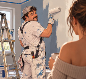 Photo de galerie - Un paintre