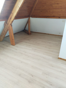 Photo de galerie - Pose d'un parquet flottant 