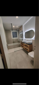 Photo de galerie - Rénovation d’une salle de bain complète. 