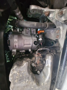 Photo de galerie - Remplacement Compresseur clim Audi A4 2L 2015