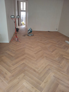 Photo de galerie - Pose de parquet - Revêtement de sol