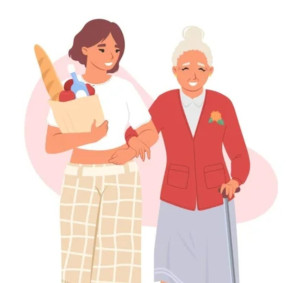 Photo de galerie - Aide au personne âgée, courses repas administratif... 