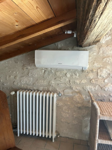 Photo de galerie - Pose d’unité intérieur 
