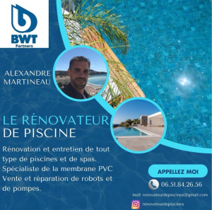 Photo de galerie - Rénovation et entretien de piscines 