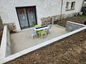 Photo de galerie - Réalisation d'une terrasse