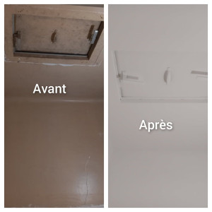 Photo de galerie - Ponçage et peinture de finition 