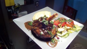 Photo de galerie - Souris d agneau écrasé de pomme de terre