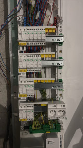 Photo de galerie - Pose tableau électrique 