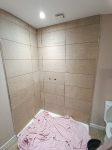 Photo de galerie - Une salle de bain réalisé par mes soins