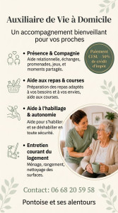 Photo de galerie - Auxiliaire de vie 