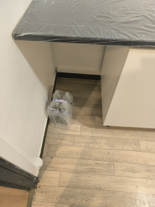 Photo de galerie - Montage d'une cuisine