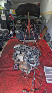 Photo de galerie - Changement moteur Q7 3L V6