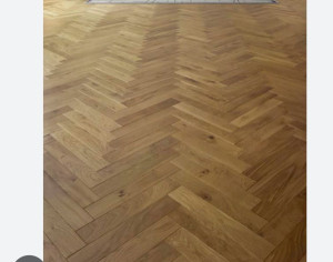 Photo de galerie - Parquet chevron pose