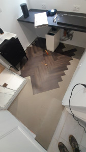 Photo de galerie - Pose de parquet - Revêtement de sol